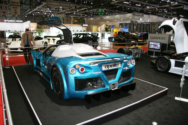 Illustration for article titled Gumpert Apollo Speed: Aquamarine Speed Demon